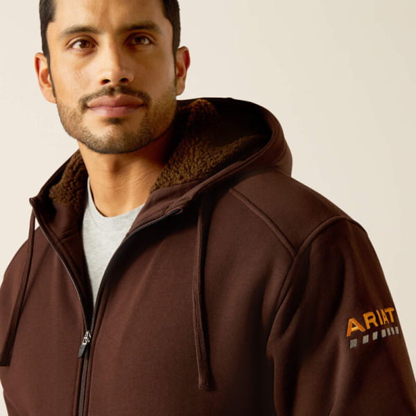 Ariat Mens Rebar All Weather Sherpa Lined Full Zip Hoodie Hoodies T Shirts Sweats Reitbekleidung Herren REITER Profi Tack