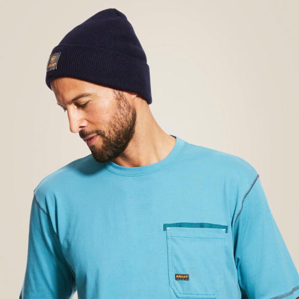 Ariat Unisex Rebar Beanie navy