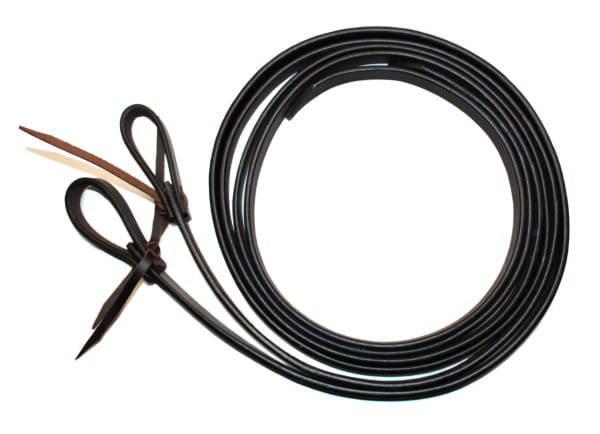EE Split Reins dark oiled 5/8&quot;
