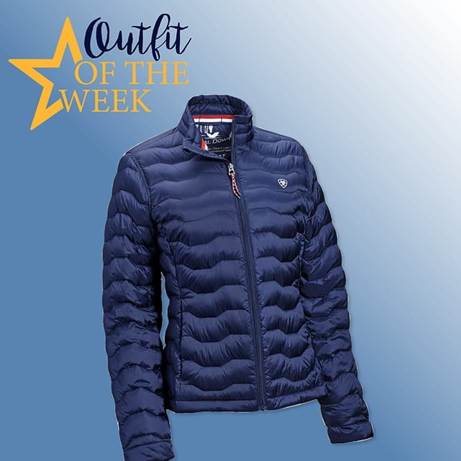 Ariat Womens Ideal 3.0 Down Jacket navy