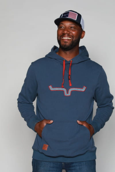 Kimes Ranch Mens Ttl Hoodie Marine Blue