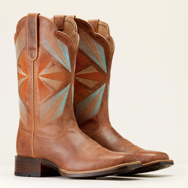 Ariat Womens Oak Grove Western Boots maple glaze