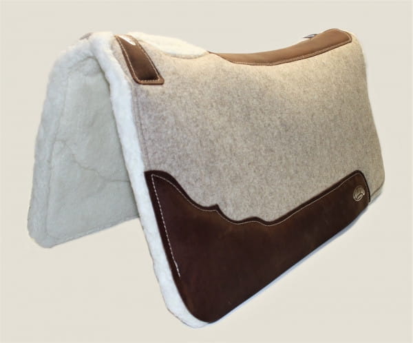 Weaver Contoured Wool Merino Blend Felt Saddle Pad 1&quot;