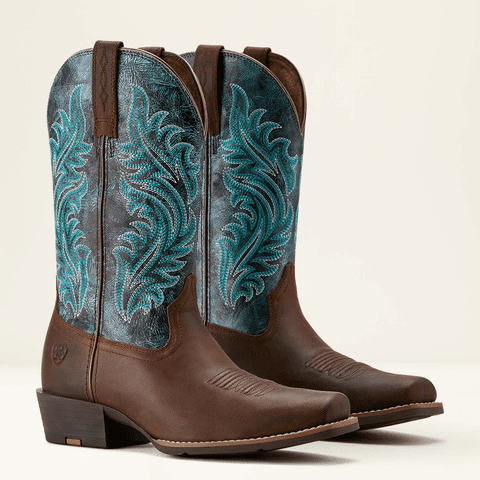 Ariat Womens Round Up Narrow Cutter Toe Western Boot
