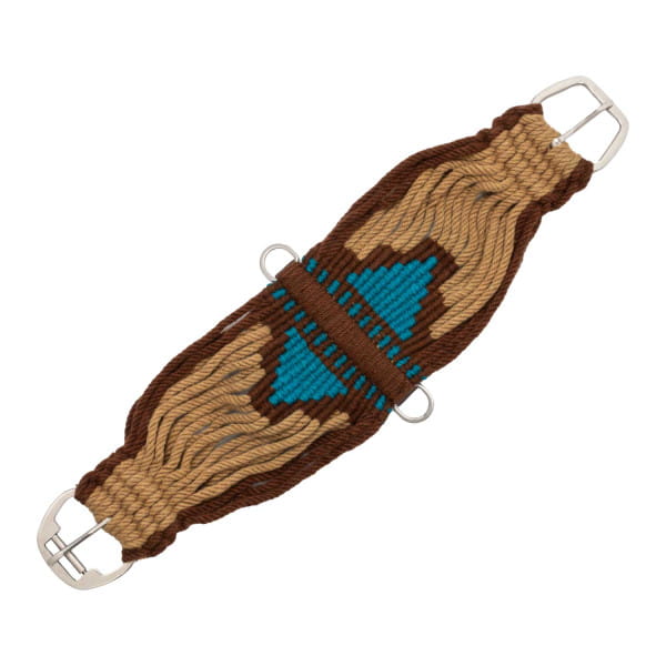 Pool´s Mohair western girth aztec design