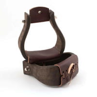 Open Range 3-1/4" Wooden Bell Stirrups Open Range 3-1/4" Wooden Bell Stirrups