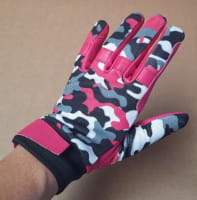 Cattlemans Handschuhe pink camo