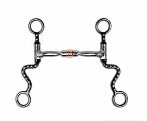 Myler Black Steel Seven Shank Copper Roller MB 03 Stufe 1