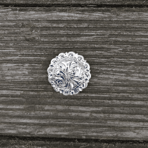 Concho Sunflower Scroll 4cm - 1,5&quot;