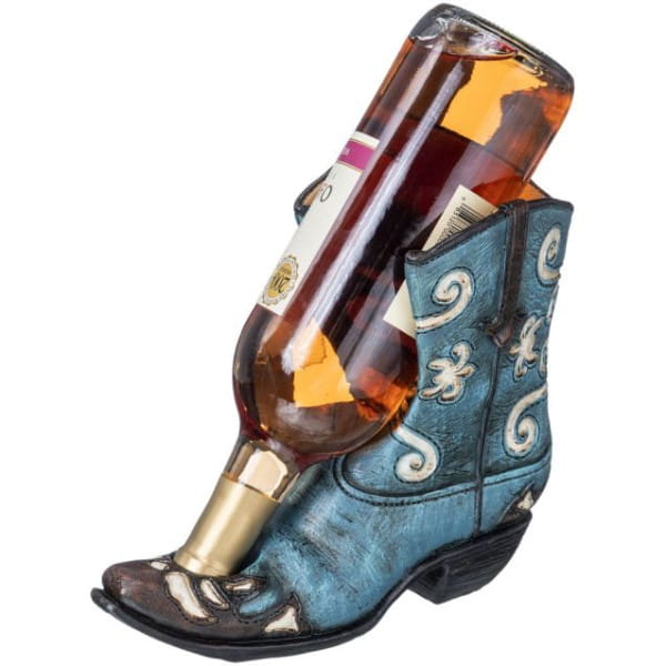 Western Boot Wine Bottle Holder