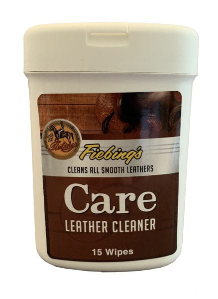 Fiebing´s Care Leather Cleaner Whipes Lederpflegetücher 15 St