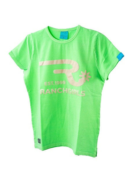 Ranchgirls T-Shirt NINA neon green
