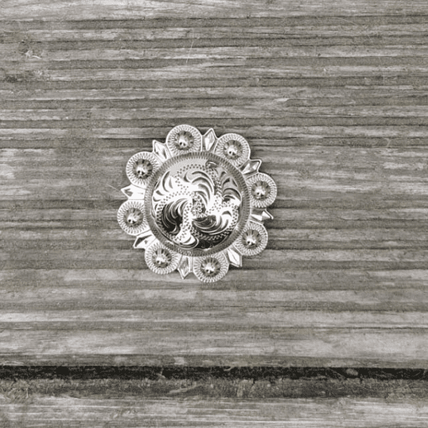 Concho Western Sunburst gold 5cm - 2&quot;