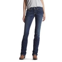 Ariat Womens REAL Mid Rise Icon Stackable Jeans