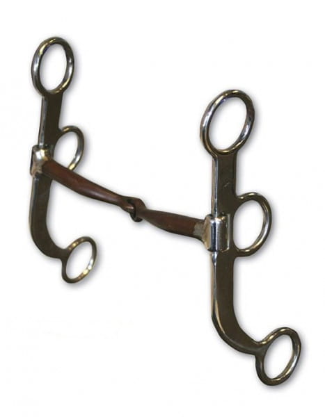 Professional&#039;s Choice Bob Avila Collection Shanked Snaffle Bit