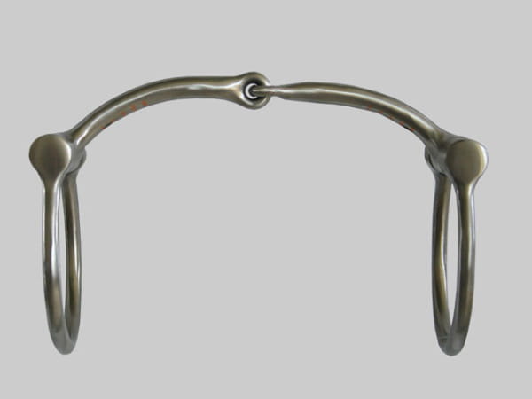 Montaña Curved Dee Snaffle Brushed Tom Balding Style