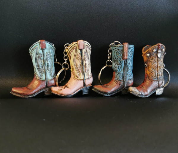 Cowboyboot Schlüsselanhänger