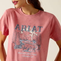Ariat Women Souvenir T-Shirt garnet feather