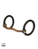 Professional's Choice Bob Avila Collection Snaffle Twisted Wire Kupfer