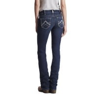Ariat Womens REAL Mid Rise Icon Stackable Jeans