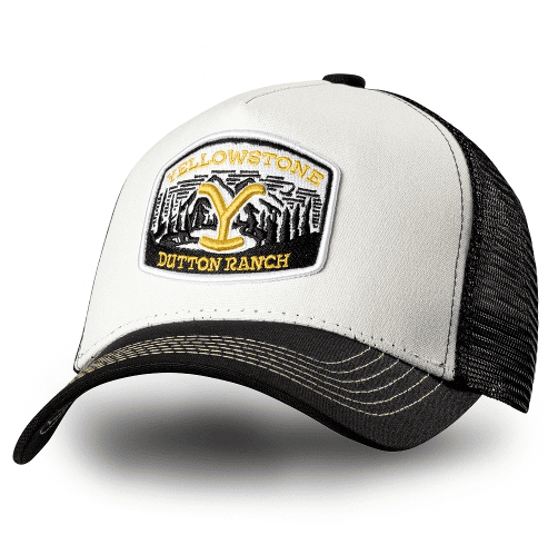 Yellowstone Trucker Cap white