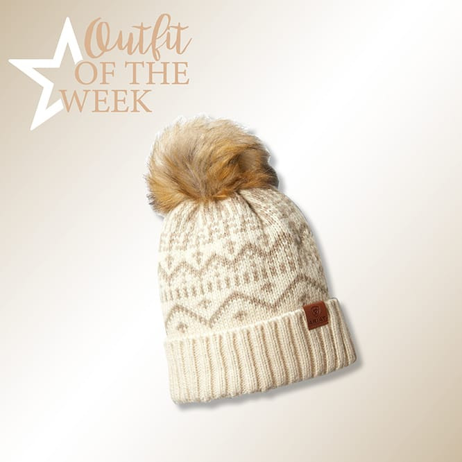Ariat Aztec Beanie natural