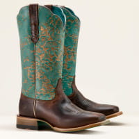 Ariat Womens Frontier Farrah Wide Square Toe Western Boot