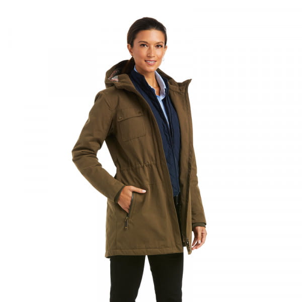 Ariat Womens Argentium Parka earth