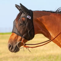 Crusader Cashel Quiet Ride Fly Mask mit Ohren