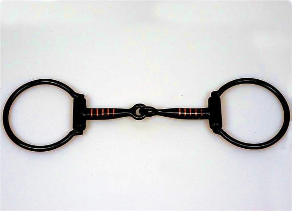 SNAFFLE D-RING ANATOMISCH mit Kupfereinlage