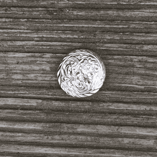 Floral Concho 2,5 cm - 1&quot;