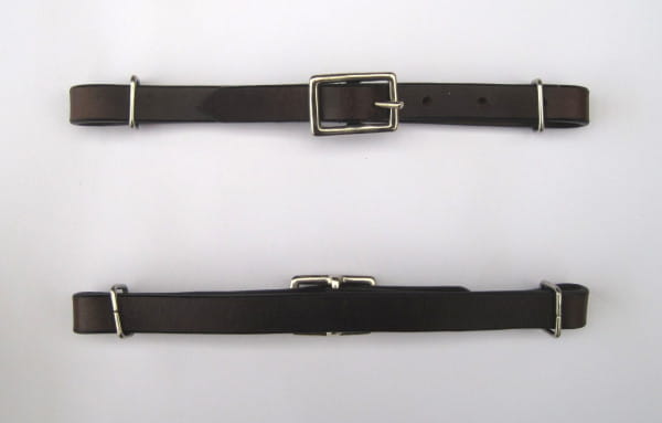 EE Kinnriemen dark oiled