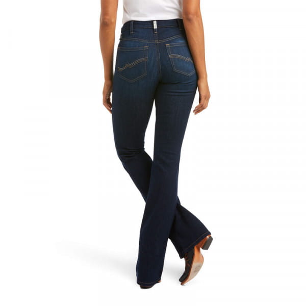 Ariat Womens Real High Rise Ballary Boot Cut Jeans