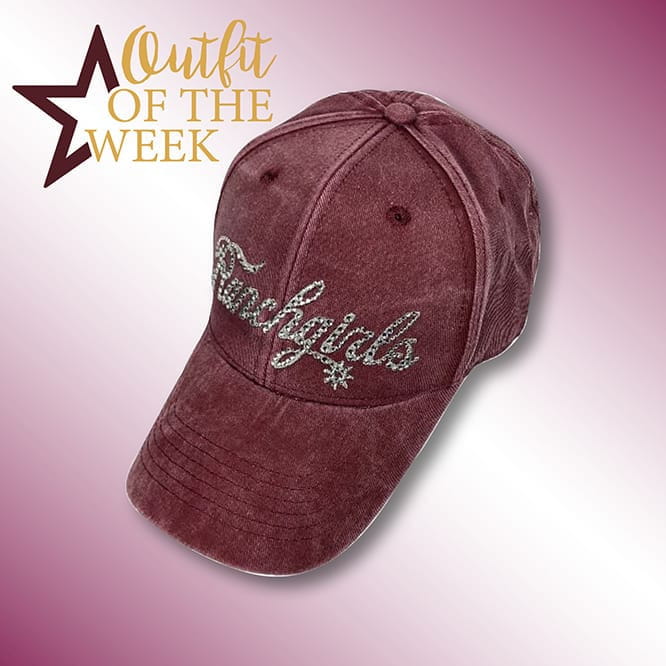 Ranchgirl Cap Berry Dyed Out