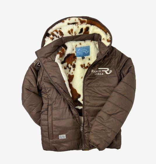 Ranchgirls Transition Jacket BETH brown|cow