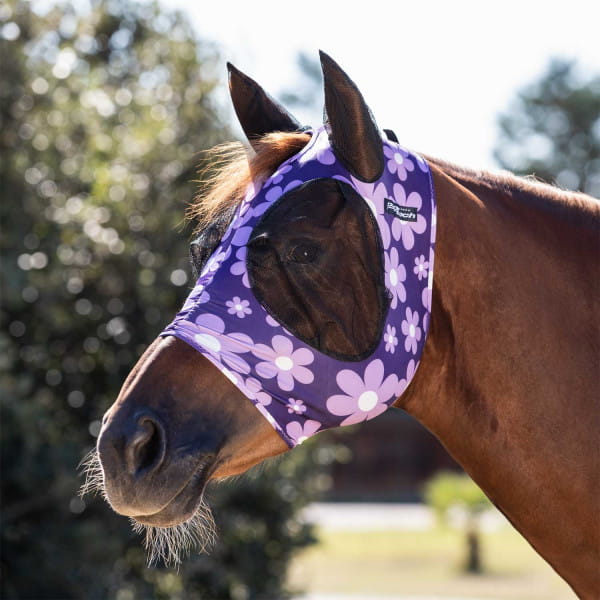 Pro-Tech Lycra Anti-Fly Mask with Ears Colorfull