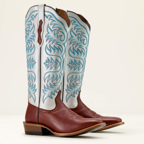 Ariat Womens Futurity Blanche Western Boot dark congnac