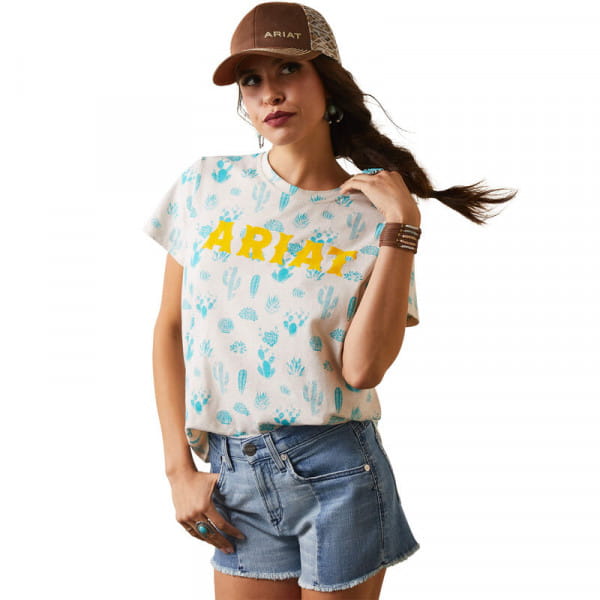 Ariat Womens REAL Cactus Garden T-Shirt
